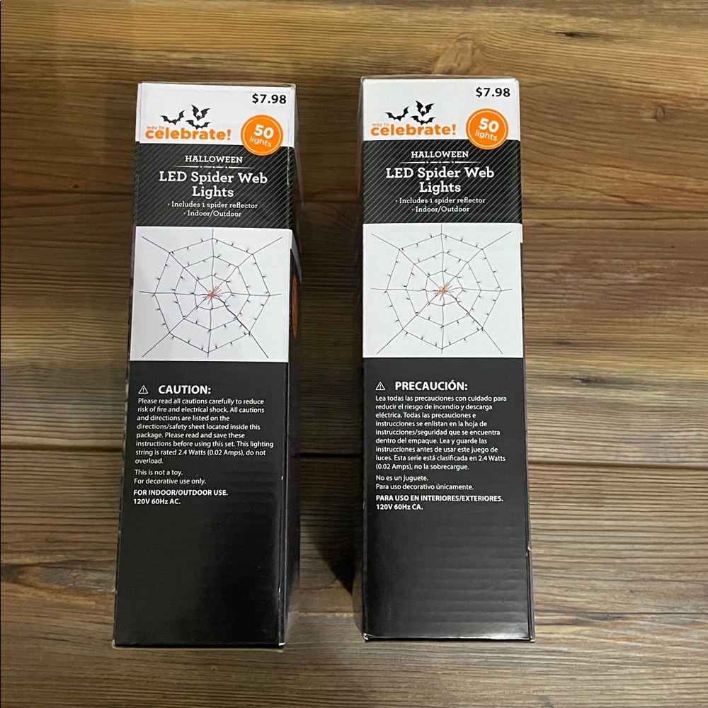 Spider Web Lights Bundle - Picture 2 of 4
